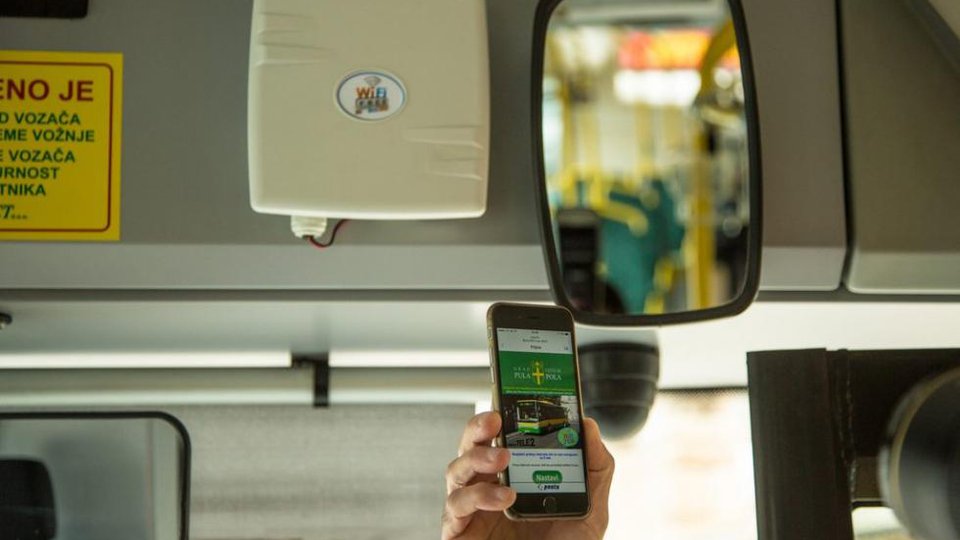 WIFI USLUGA U AUTOBUSIMA PULAPROMETA