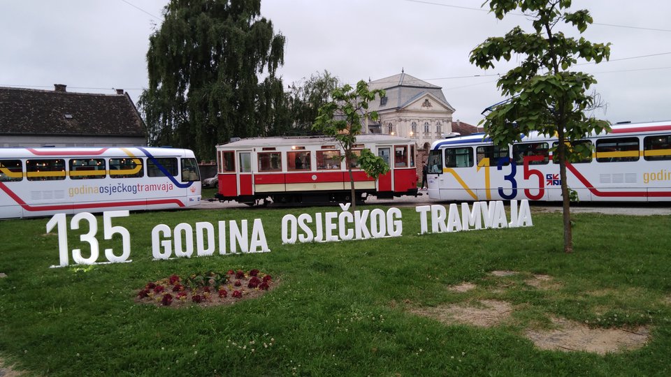 135th anniversary of tram traffic in Osijek