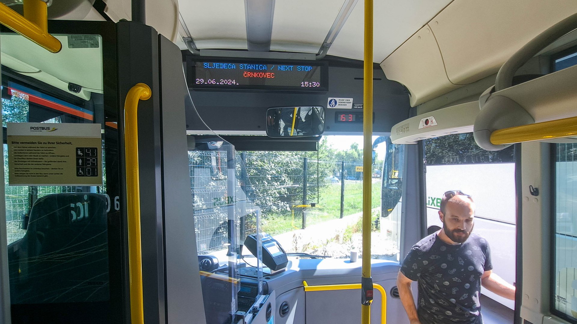 Passenger information system for Velika Gorica