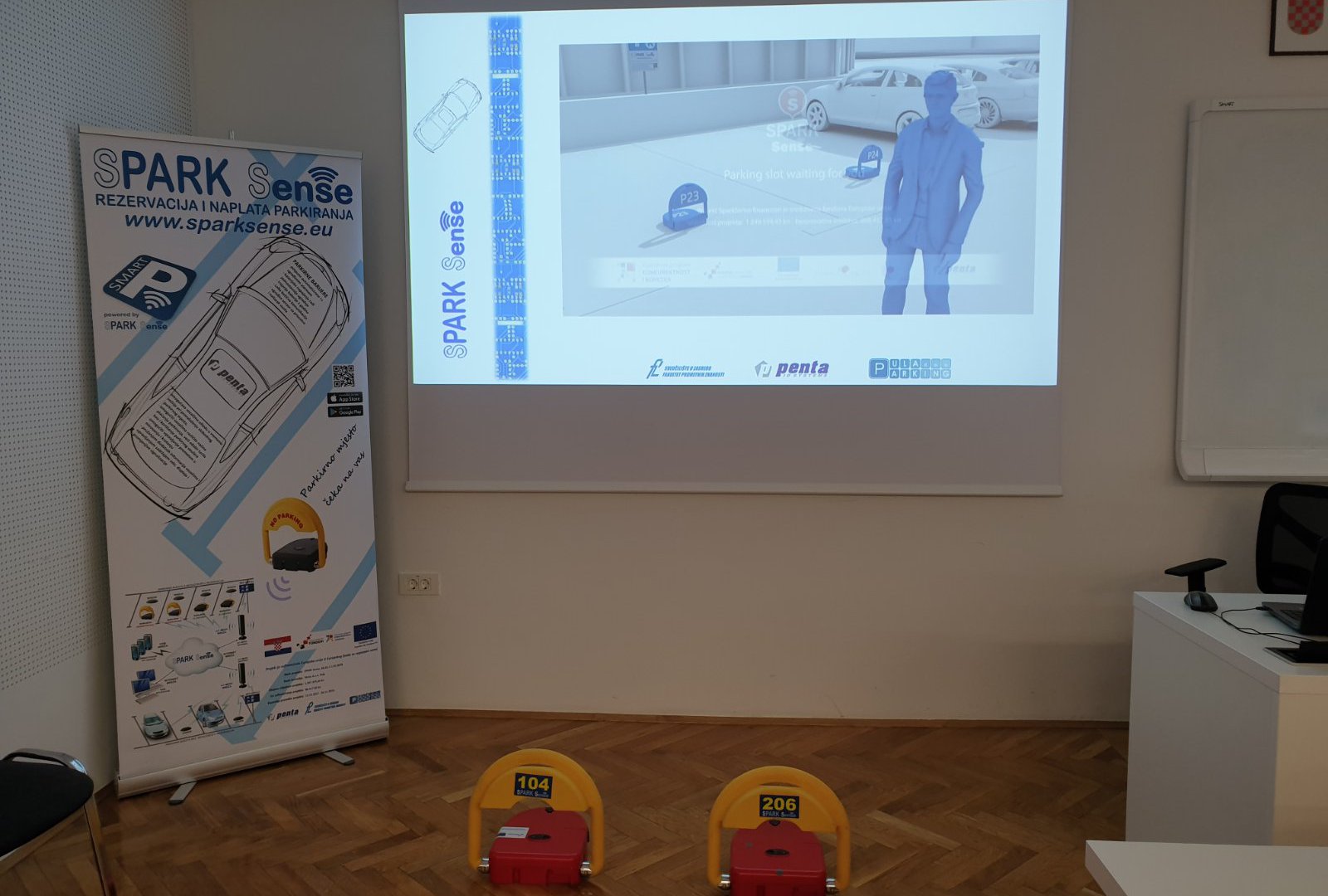 SPARK Sense and AMANDA project presentation at the Faculty of Transport and Traffic Sciences in Zagreb at the "Urban Traffic at a Standstill" conference
