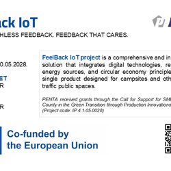 PENTA d.o.o. osigurala bespovratna sredstava za provedbu projekta FeelBack IoT