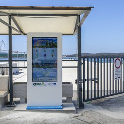 METRO project: Installation of interactive screens in Pula, Rabac and Poreč