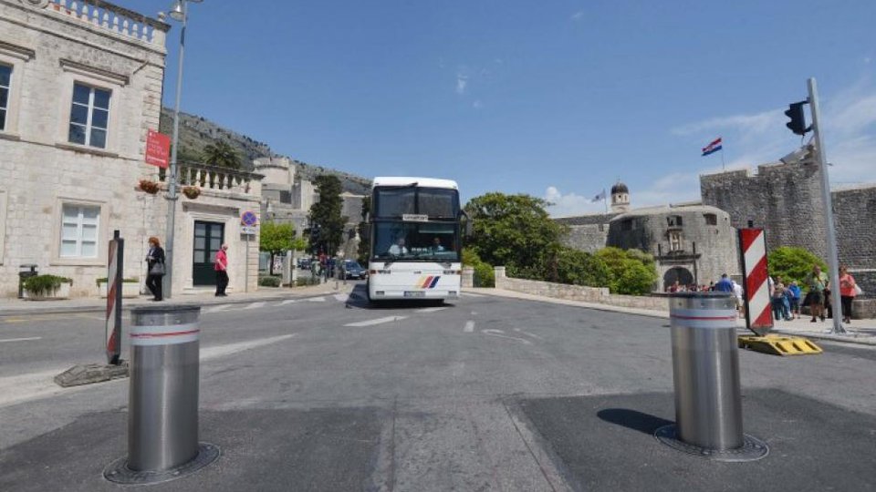 SPARK Bollards at Place Pile in Dubrovnik