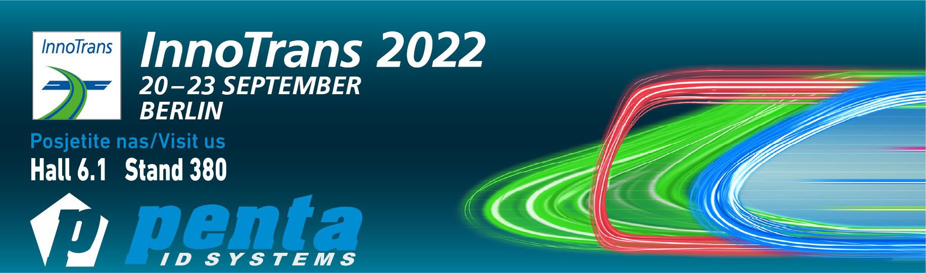 Visit us at INNOTRANS 2022 in Berlin, Germany