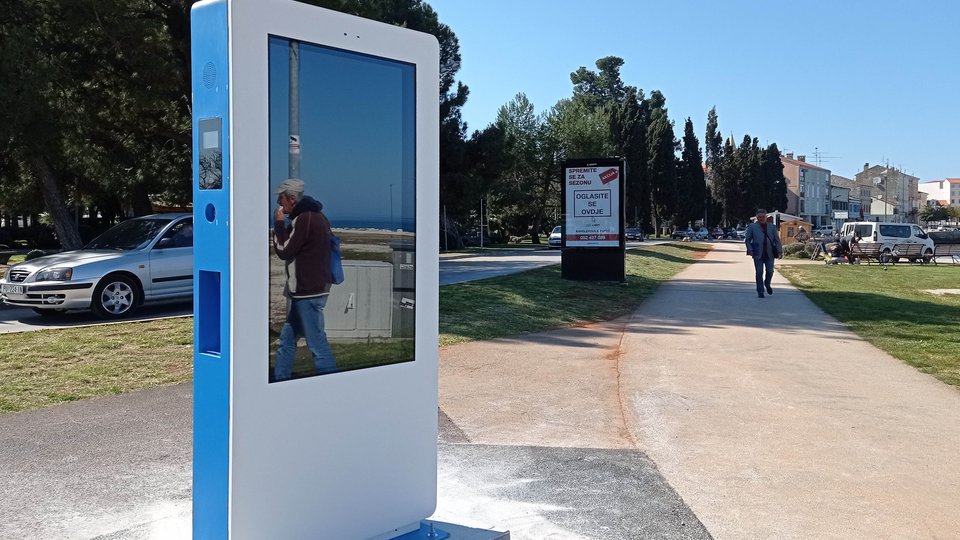 Projekt METRO: Postavljanje interaktivnih ekrana u Puli, Rapcu i Poreču