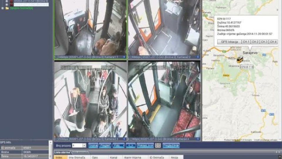 Autobusi Centrotransa sa BusCARD VIEW video nadzorom