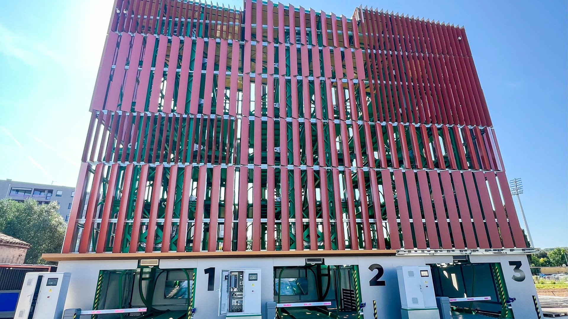 Modernisation of parking solutions: first rotary garage in Pula, Croatia
