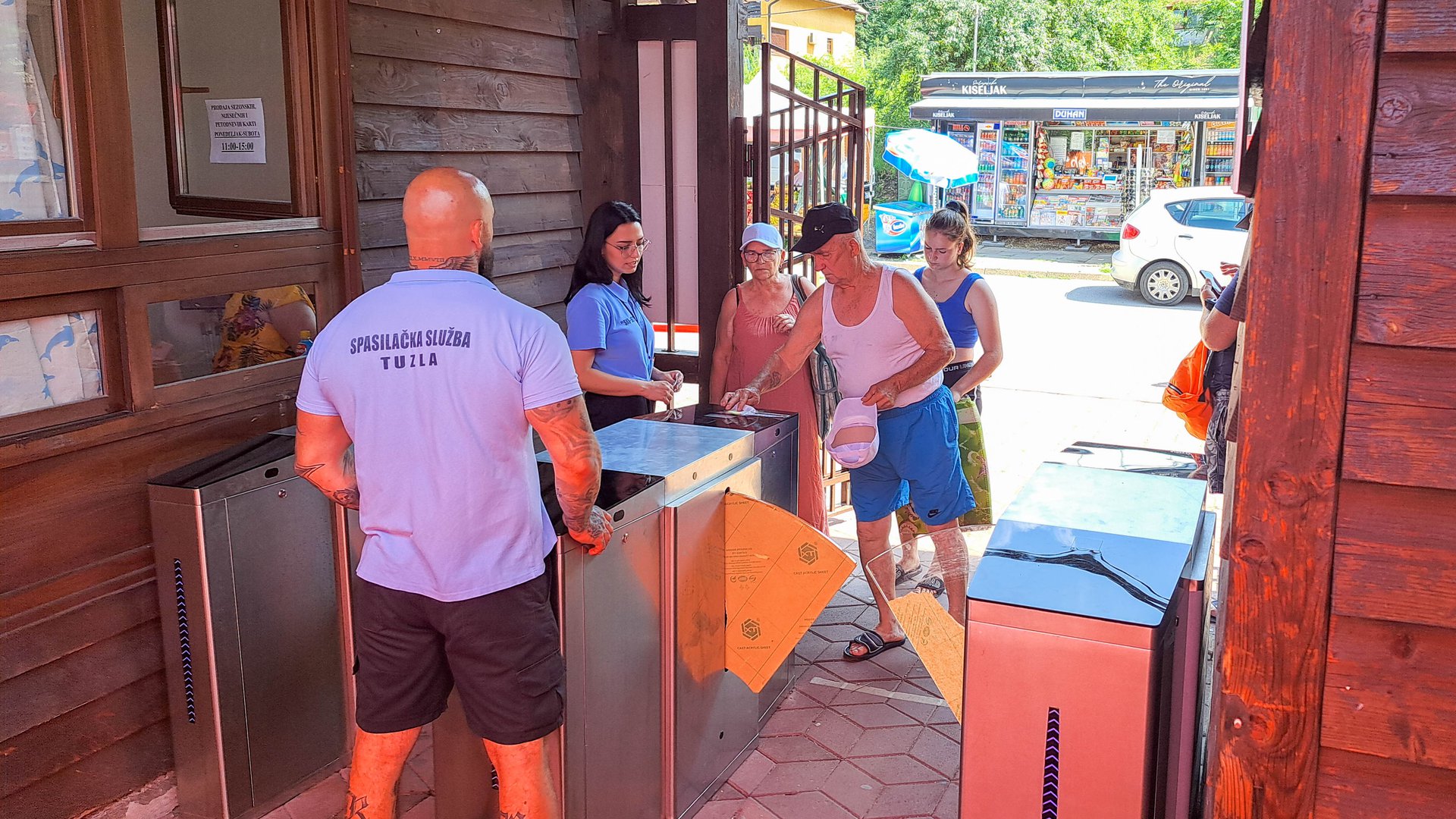 ePASS access control system on the Pannonian Lakes in Tuzla