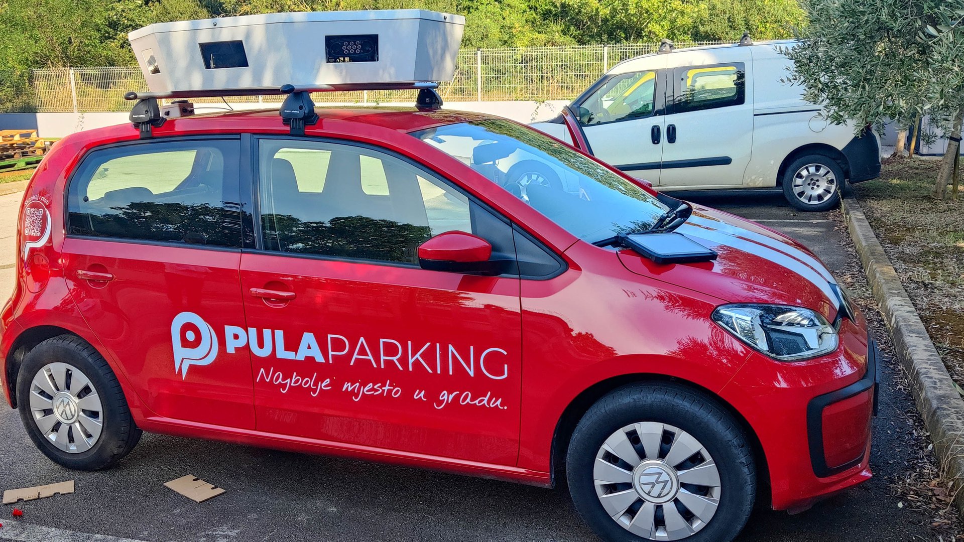 Pula Parking's smart vehicle for advanced control of parking collection