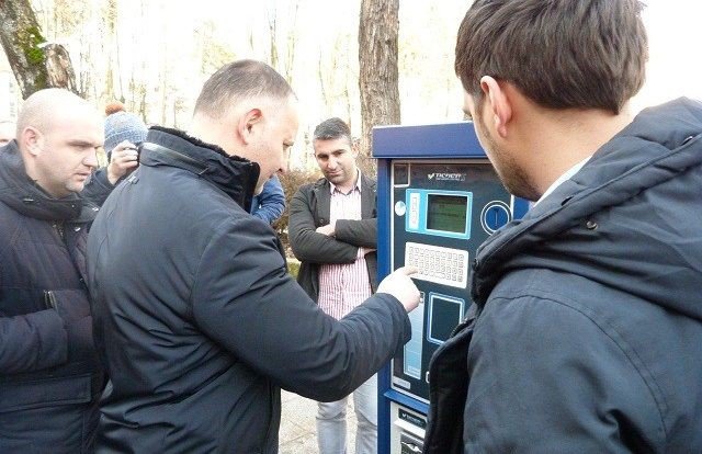 Enhanced payment by parking machines in Bijelo Polje
