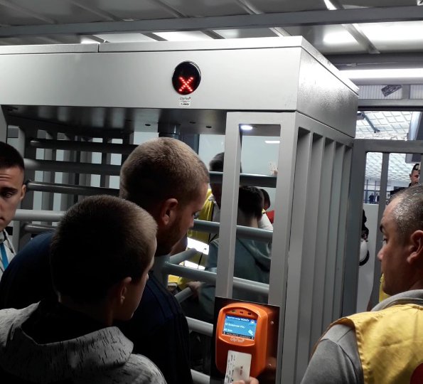 Ticketing and access control in SC Moraca, Podgorica